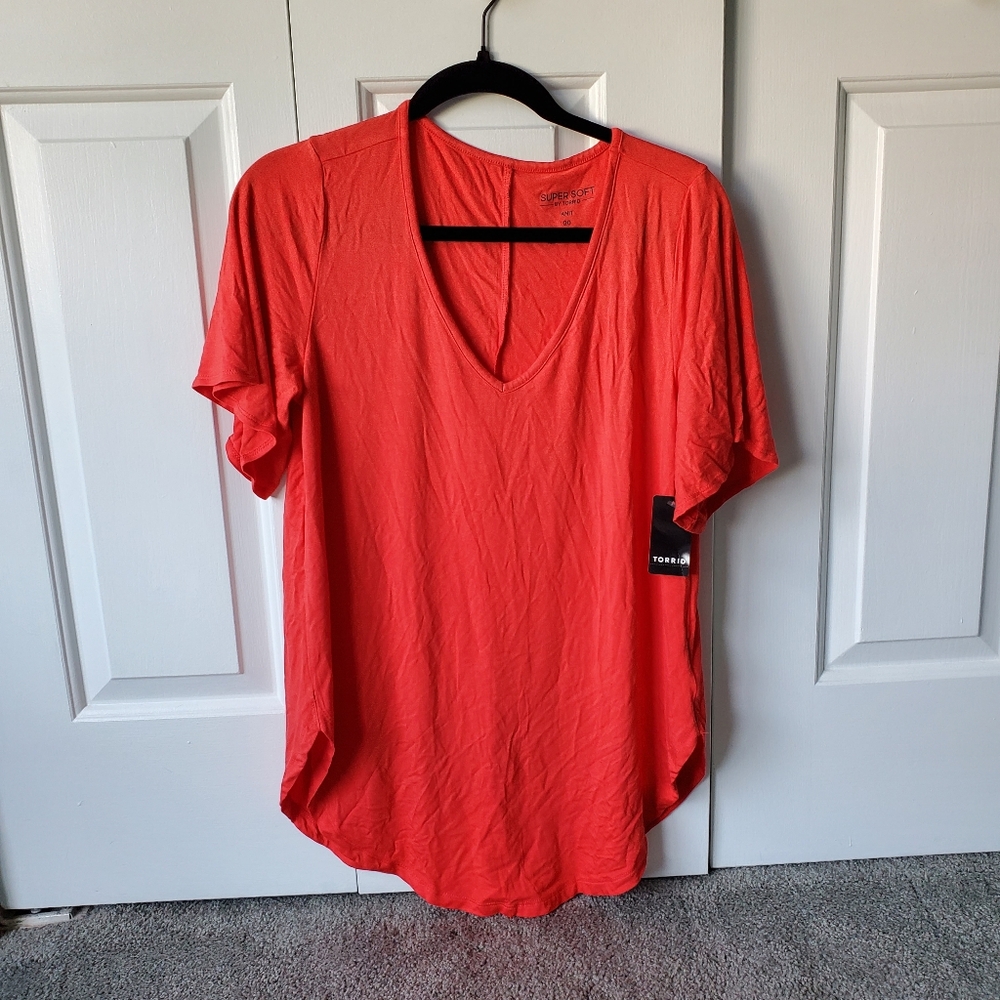 Dark orange t-shirt (Torrid 00)